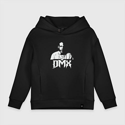 Толстовка оверсайз детская DMX Rapper, цвет: черный