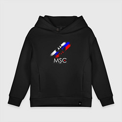 Толстовка оверсайз детская Russia Our Side New 202223, цвет: черный