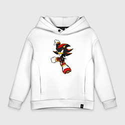 Толстовка оверсайз детская SonicSW, цвет: белый