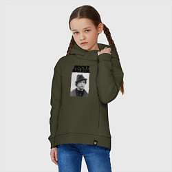 Толстовка оверсайз детская БОКС 04, цвет: хаки — фото 2