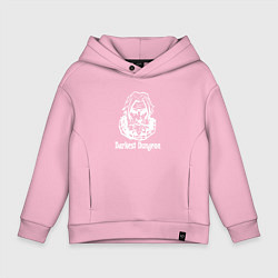 Толстовка оверсайз детская Darkest Dungeon Темнейшее подземелье, цвет: светло-розовый