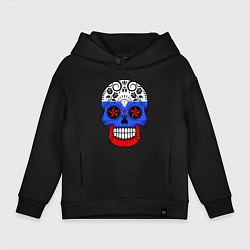 Детское худи оверсайз Russian Skull