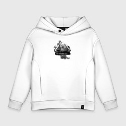 Толстовка оверсайз детская Trailriders in the wild, цвет: белый