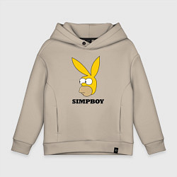 Детское худи оверсайз Simpboy - rabbit Homer
