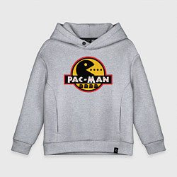 Толстовка оверсайз детская Pac-man game, цвет: меланж