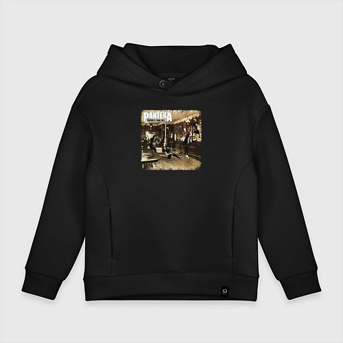 Детское худи оверсайз Pantera cowboys from hell / Черный – фото 1