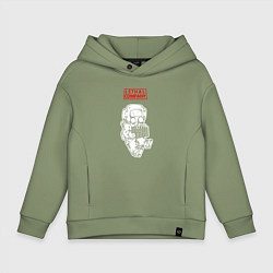 Толстовка оверсайз детская Lethal Company: Worker, цвет: авокадо