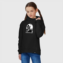 Толстовка оверсайз детская Dark Tower Роланд Дискейн, цвет: черный — фото 2