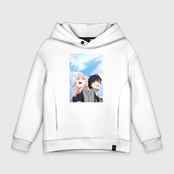 Детское худи оверсайз Милый во Франксе Хиро