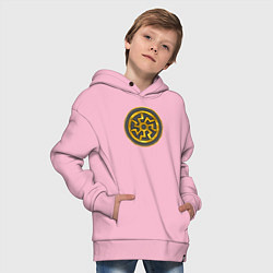 Толстовка оверсайз детская Вандалы из Total War: Attila, цвет: светло-розовый — фото 2
