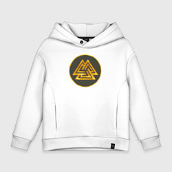 Толстовка оверсайз детская Свебы из Total War: Attila, цвет: белый