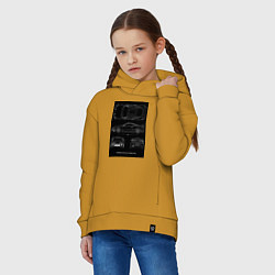 Толстовка оверсайз детская Mitsubishi Eclipse, цвет: горчичный — фото 2