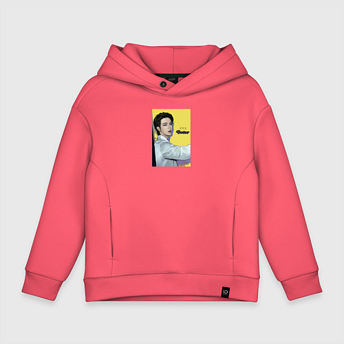 Детское худи оверсайз Jin Butter / Коралловый – фото 1