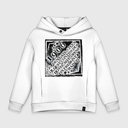 Толстовка оверсайз детская Путешествие в Лас-Вегас, цвет: белый