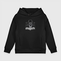 Толстовка оверсайз детская Гробовщик The Undertaker, цвет: черный