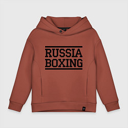 Детское худи оверсайз Russia boxing
