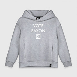 Толстовка оверсайз детская Vote Saxon, цвет: меланж