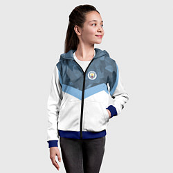 Толстовка на молнии детская Manchester City FC: Sport, цвет: 3D-синий — фото 2