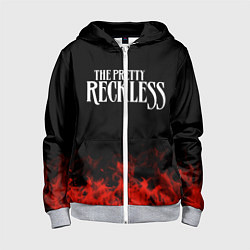 Детская толстовка на молнии The Pretty Reckless: Red Flame