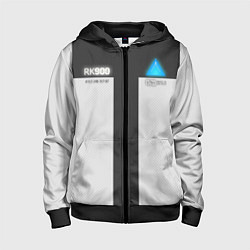 Толстовка на молнии детская RK900: Become Human, цвет: 3D-черный