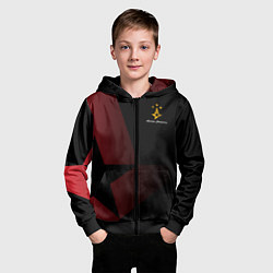 Толстовка на молнии детская Astralis Champions, цвет: 3D-черный — фото 2