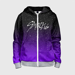 Толстовка на молнии детская STRAY KIDS, цвет: 3D-меланж