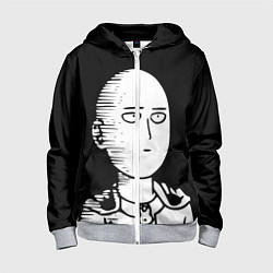 Толстовка на молнии детская ONE-PUNCH MAN, цвет: 3D-меланж