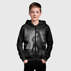 Толстовка на молнии детская Armin Van Buuren, цвет: 3D-черный — фото 2