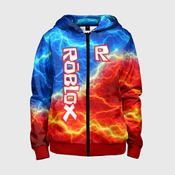Толстовка на молнии детская ROBLOX, цвет: 3D-красный
