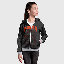Толстовка на молнии детская PANTERA, цвет: 3D-меланж — фото 2