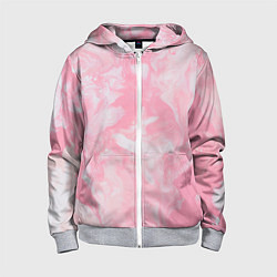 Детская толстовка на молнии Розовая Богемия