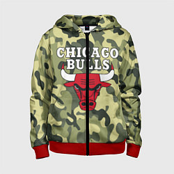 Детская толстовка на молнии CHICAGO BULLS