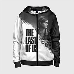 Толстовка на молнии детская THE LAST OF US 2, цвет: 3D-черный