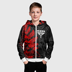 Толстовка на молнии детская THE LAST OF US 2, цвет: 3D-белый — фото 2