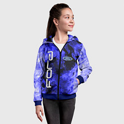 Толстовка на молнии детская FORD, цвет: 3D-синий — фото 2