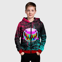 Толстовка на молнии детская 6IX9INE, цвет: 3D-красный — фото 2