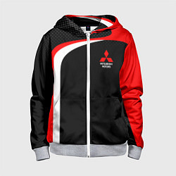 Толстовка на молнии детская EVO Racer uniform, цвет: 3D-меланж