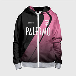 Толстовка на молнии детская PALERMO FC, цвет: 3D-меланж