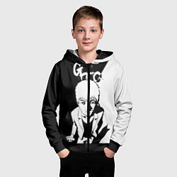 Толстовка на молнии детская Great Teacher Onizuka, цвет: 3D-черный — фото 2