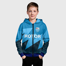 Толстовка на молнии детская РОТОР Волгоград, цвет: 3D-синий — фото 2