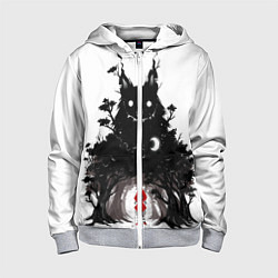 Толстовка на молнии детская Красная шапочка, цвет: 3D-меланж