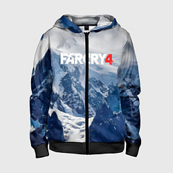 Толстовка на молнии детская FARCRY 4 S, цвет: 3D-черный