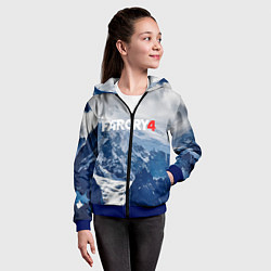 Толстовка на молнии детская FARCRY 4 S, цвет: 3D-синий — фото 2