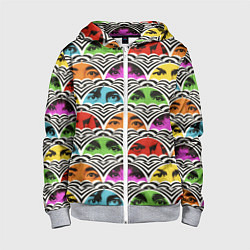 Толстовка на молнии детская АКАДЕМИЯ АМБРЕЛЛА, цвет: 3D-меланж