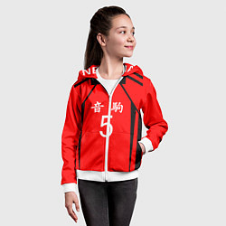 Толстовка на молнии детская НЕКОМА 5 NEKOMA, цвет: 3D-белый — фото 2