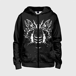 Толстовка на молнии детская DEAD SPACE МЁРТВЫЙ КОСМОС, цвет: 3D-черный