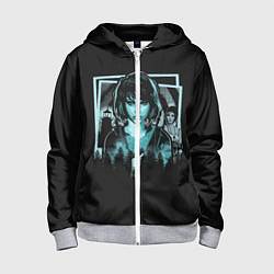 Толстовка на молнии детская Life Is Strange, цвет: 3D-меланж