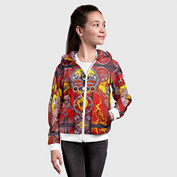 Толстовка на молнии детская Path of Exile, цвет: 3D-белый — фото 2