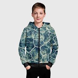 Толстовка на молнии детская Chaos Stability, цвет: 3D-черный — фото 2