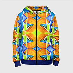 Толстовка на молнии детская Светоскоп, цвет: 3D-синий